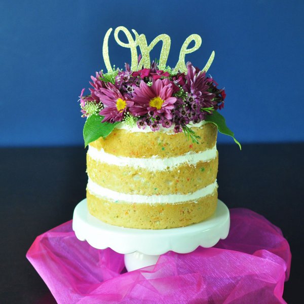 Easy Naked Cake Tutorial See The Happy