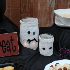 Halloween Mummy Jars