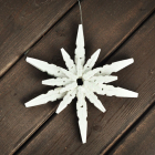 DIY Clothespin Snowflake Ornaments