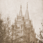 Salt Lake Temple, a Free Printable