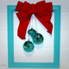 Framed Ornament Wreath