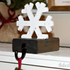 Snowflake Stocking Hanger-DIY