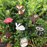 DIY Woodland Creature Ornaments