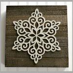 Easy DIY Snowflake Decor