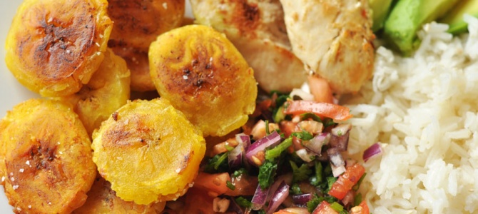 Fried Plantains {Patacones or Tostones}