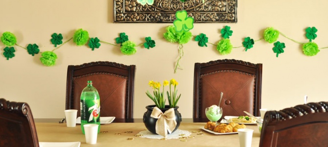 St. Patrick’s Day Green Dinner