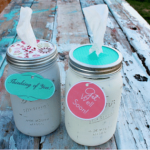 Chalk Paint Tissue Jar