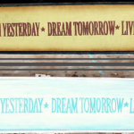 Change a purchased sign to match the color scheme of your home