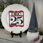 Christmas Plate DIY