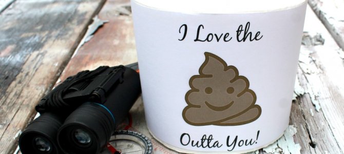 I Love the Poop Outta You- Toilet Paper Roll Printable