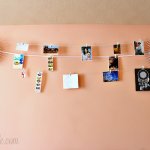 Photo Hanger made from a Thrift Store Find-DIY