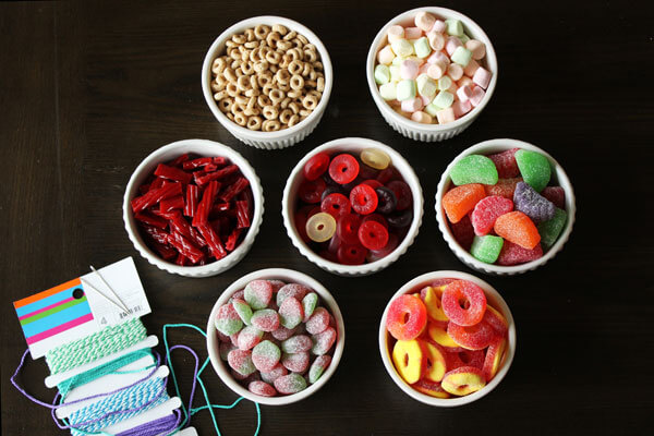 Rainbow Cereal Jewelry for Kids - Raising Veggie Lovers