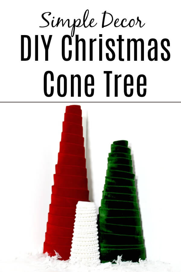 Simple Decor Cone tree