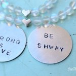 Back to school bracelets and coin- Prevent anxiety on the first day back